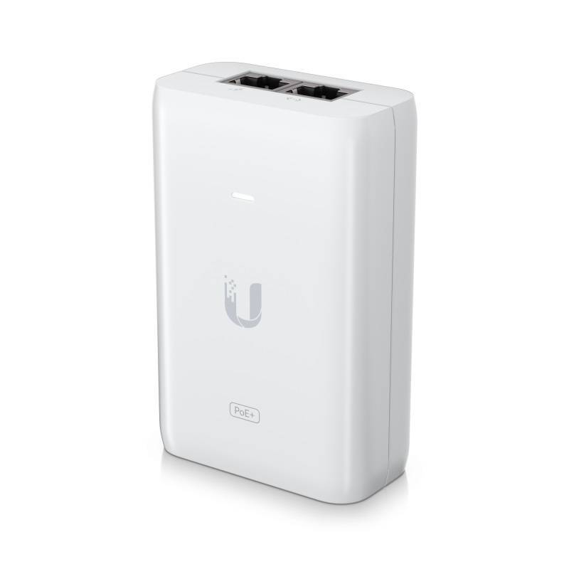 Ubiquiti U-POE+ Инжектор UniFi PoE+ Adapter, 30Вт, PoE+