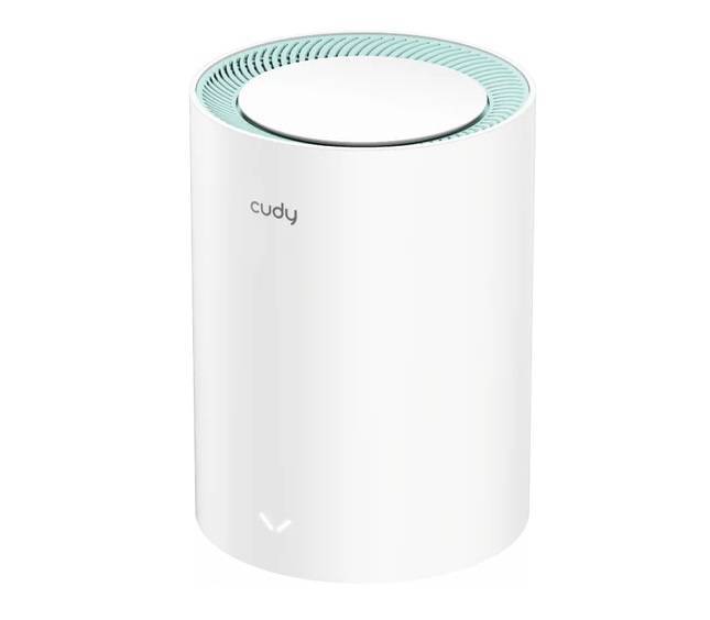 Cudy M1300(1-Pack) 3.0 Гигабитная Mesh-система Wi-Fi AC1200, 2,4/5 ГГц, до 1167 Мбит/с, 2x1 Гбит/с, Cudy Mesh, MU-MIMO
