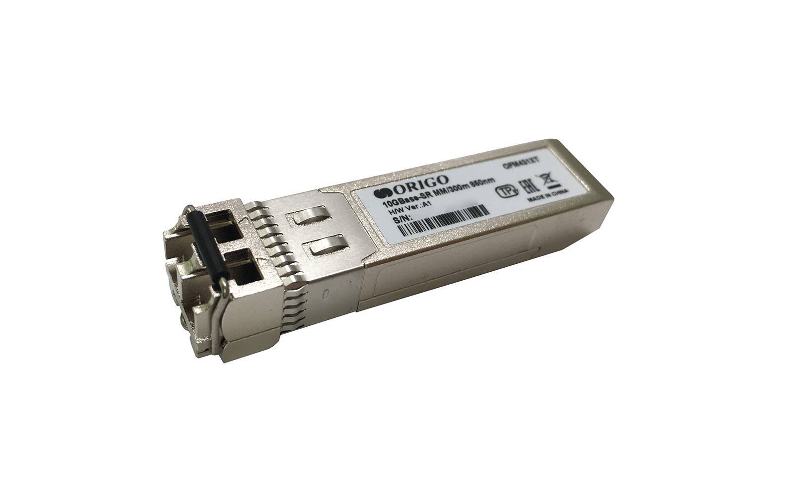 ORIGO OFM431XT/A1A Трансивер SFP+, 10GBase-SR (Duplex LC), 850нм, многомод, до 300м