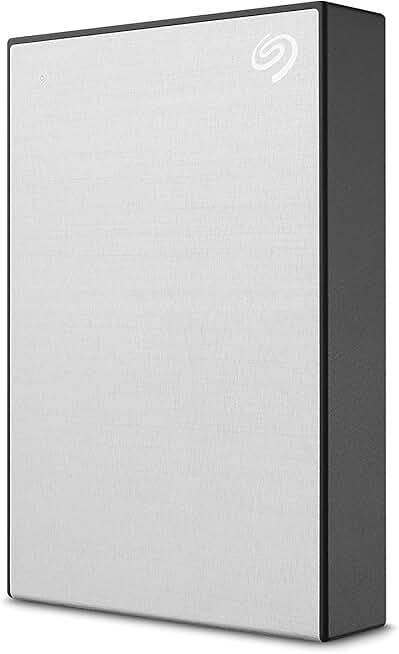 Внешний жесткий диск 1TB Seagate STKY1000401 One Touch portable drive, 2.5", USB 3.2 Gen1 Type-A, Silver