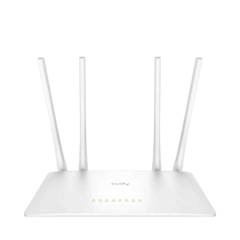 Cudy WR300S 1.0 Wi-Fi роутер N300, 2,4 ГГц, до 300 Мбит/с, 5x100 Мбит/с, MIMO 2x2, IPv6, 4 антенны, белый