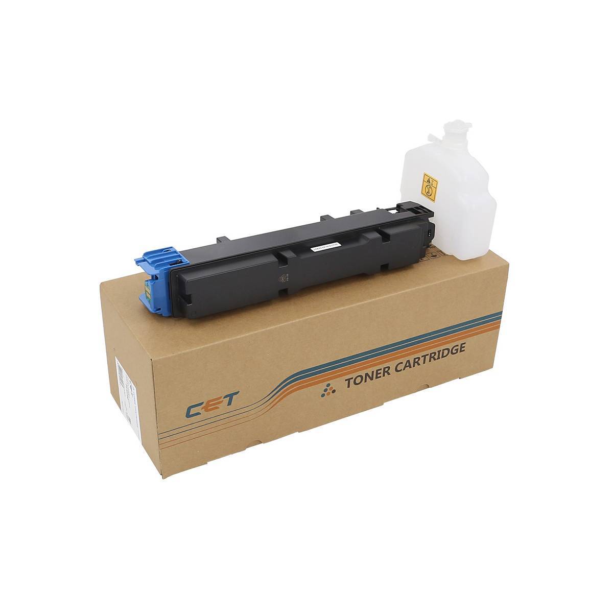 Тонер-картридж для KYOCERA ECOSYS MA3500cix/MA3500cif/PA3500cx Cyan 169г, 13000 стр. (TK-5370C-HC/1T02YJCNL0) CET