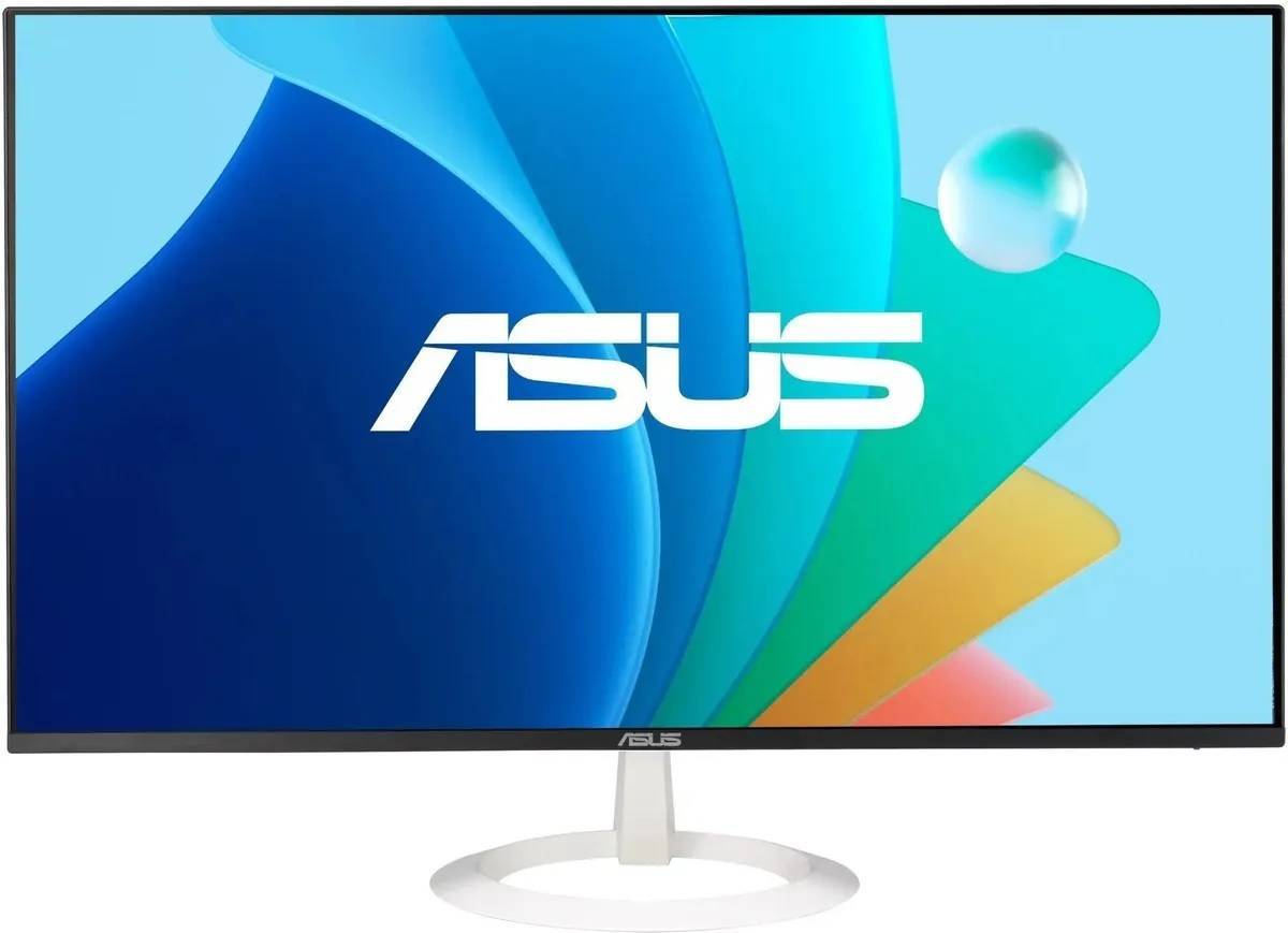 МОНИТОР 23.8" ASUS VZ24EHF-W White (IPS, 1920x1080, 100Hz, 1 ms, 178°/178°, 250 cd/m, 1300:1, +НDMI 1.4)