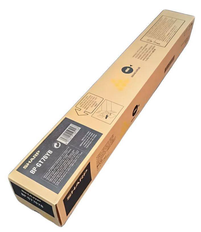Тонер-картридж Sharp BPGT70YB желтый 12K