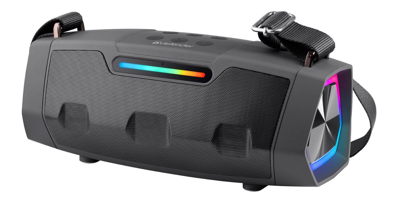 Defender Портативная колонка Beatbox 25 25Вт, BT/FM/USB/TF/AUX/TWS