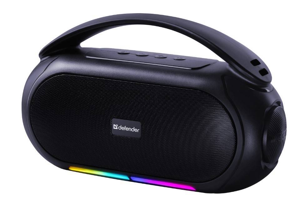 Defender Портативная колонка Beatbox 12 12Вт, BT/FM/USB/TF/MIC/RGB