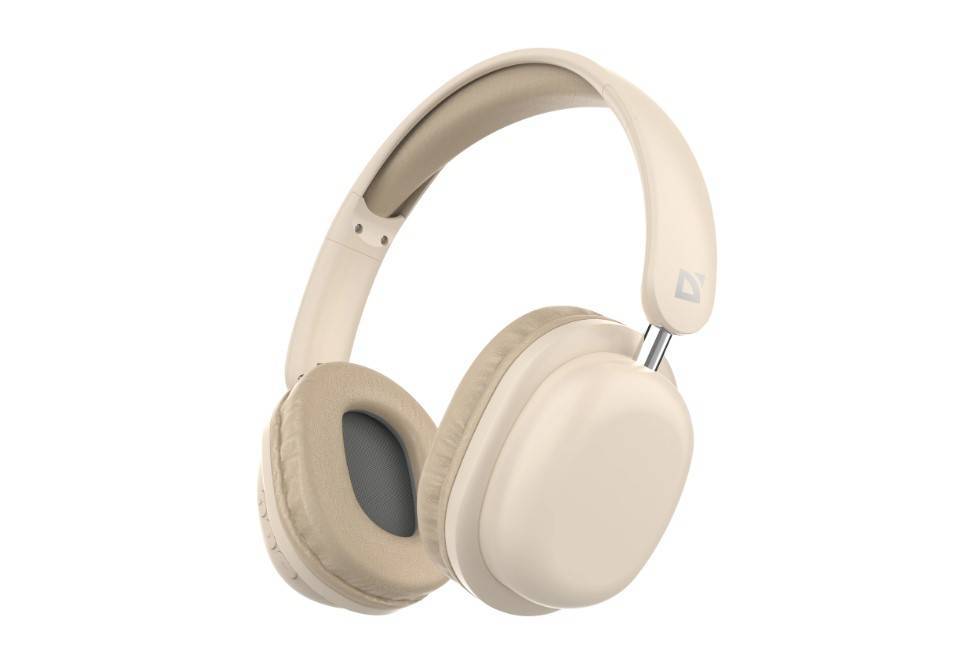 Defender Беспроводная гарнитура FreeMotion B640 бежевый, микрофон, Bluetooth