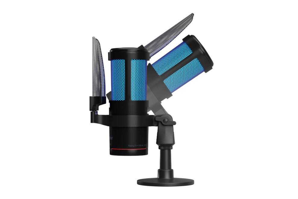 Defender Игровой стрим микрофон Impulse GMC 400 USB, RGB, провод 2 м