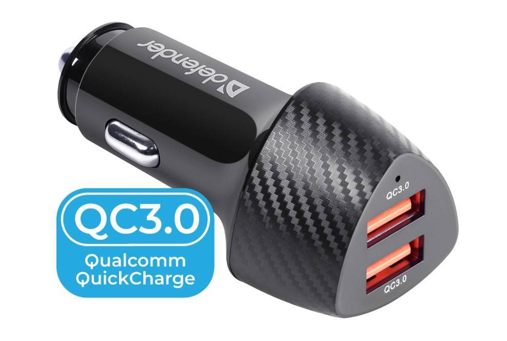 Defender Автомобильное ЗУ UCA-81 2xUSB QC3.0, 36W