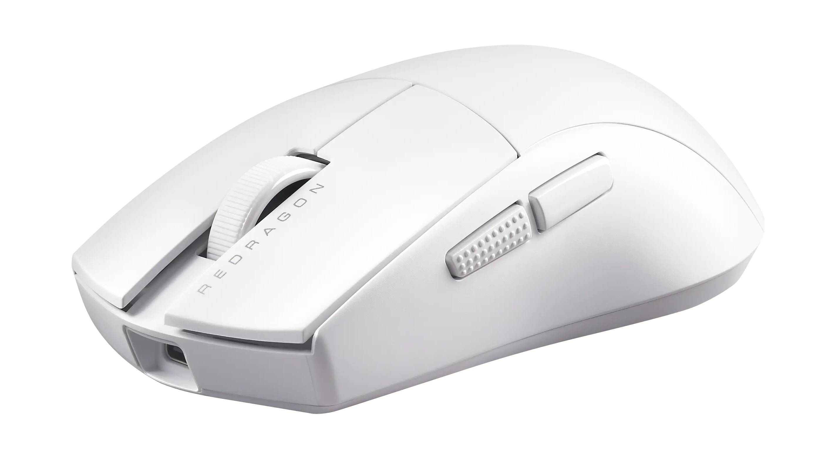 Redragon Игровая мышь беспроводная K1ng 4K Pro бел,BT+2.4G,26000dpi,легк,4K