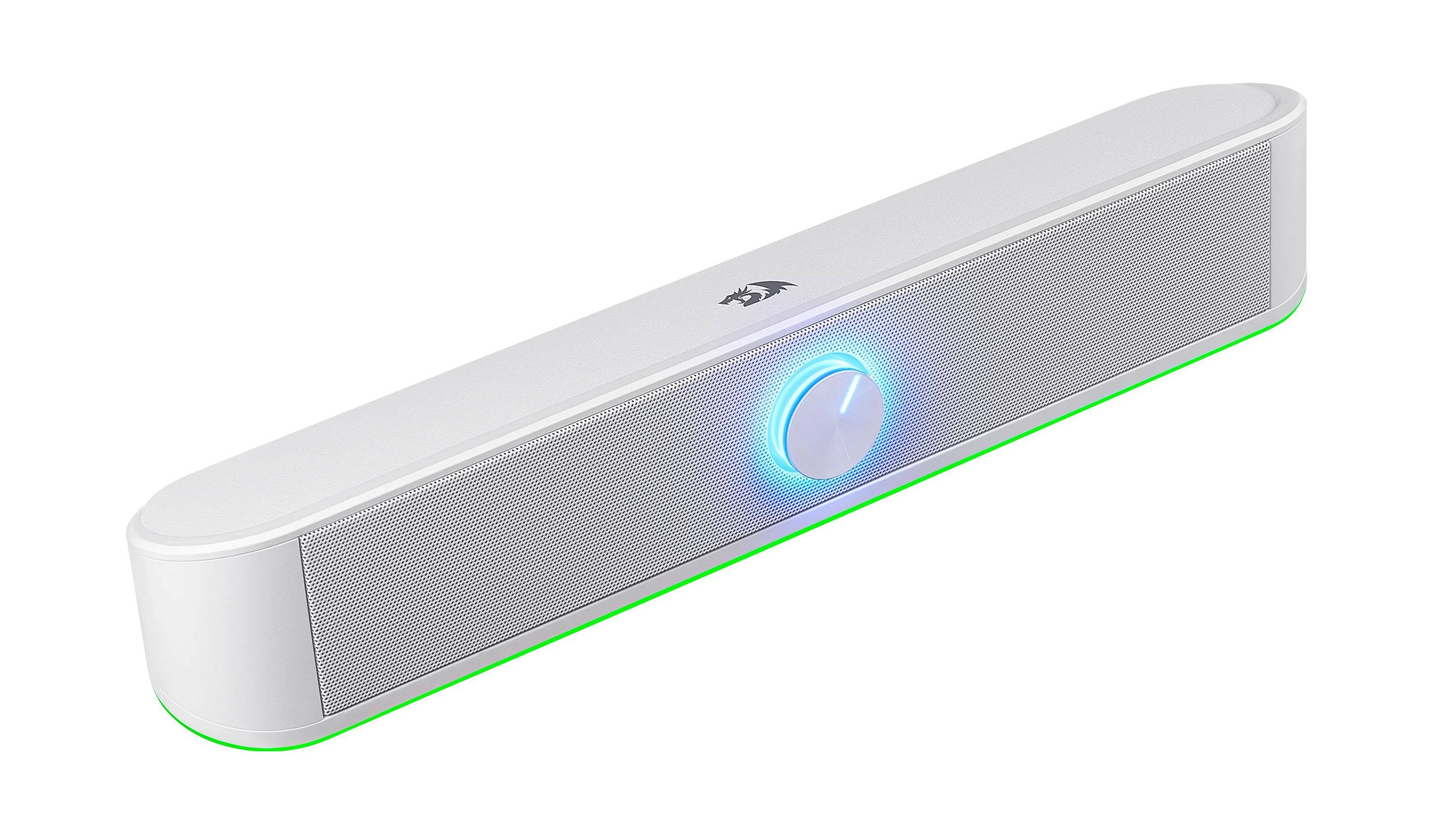 Redragon Саундбар Adiemus белый,6 Вт,RGB,питание от USB