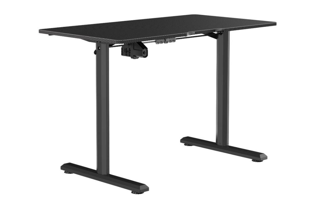 Defender Игровой компьютерный стол Volt черн,регулир.высота 72-117см