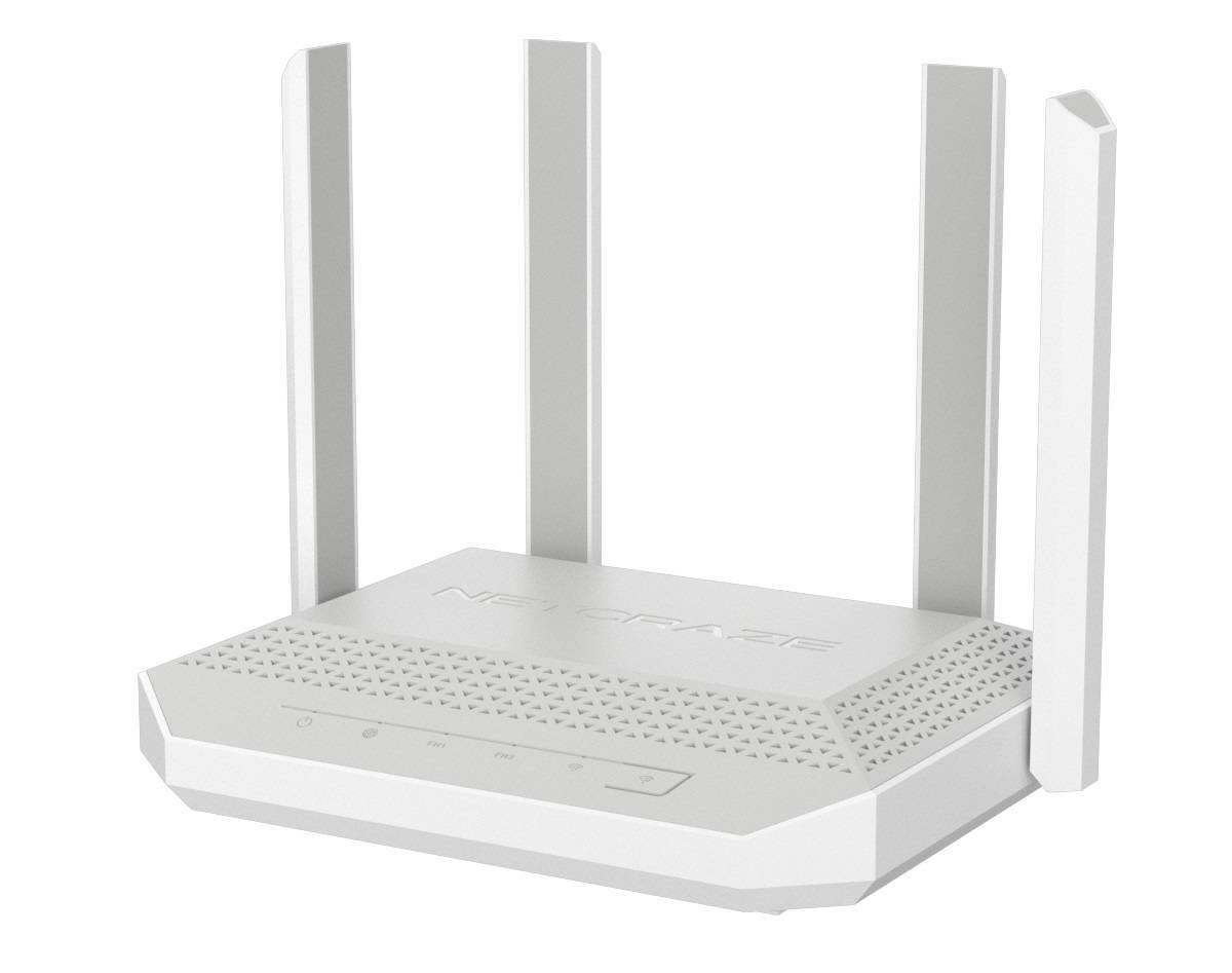 Netcraze Ultra (NC-1812) Мультигигабитный интернет-центр с Mesh Wi-Fi 7 BE7200, Smart-коммутатором 1х10G, 1х2.5G и 4х1G