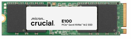 Твердотельный диск 2TB Crucial E100 M.2, M.2 2280, PCI-E 4x4 [R/W - 5000/4500 MB/s]