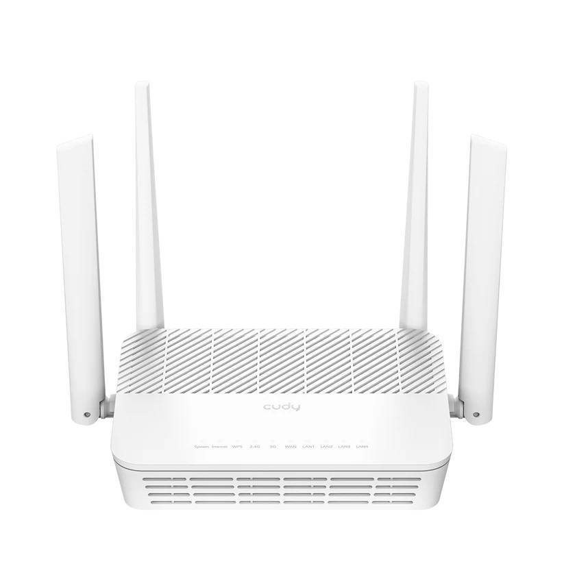 Cudy WR3000P 1.0 2,5-гигабитный роутер Wi-Fi 6 AX3000 с поддержкой PoE, 2,4/5 ГГц, до 2976 Мбит/с, 1х2,5Гбит/с, 4x1 Гбит