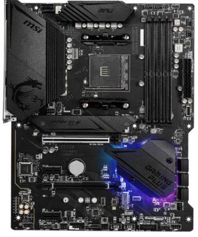 Материнская плата MSI MPG B550 GAMING PLUS AM4/B550/4xDDR4/M.2/RAID/HDMI, DP/ATX