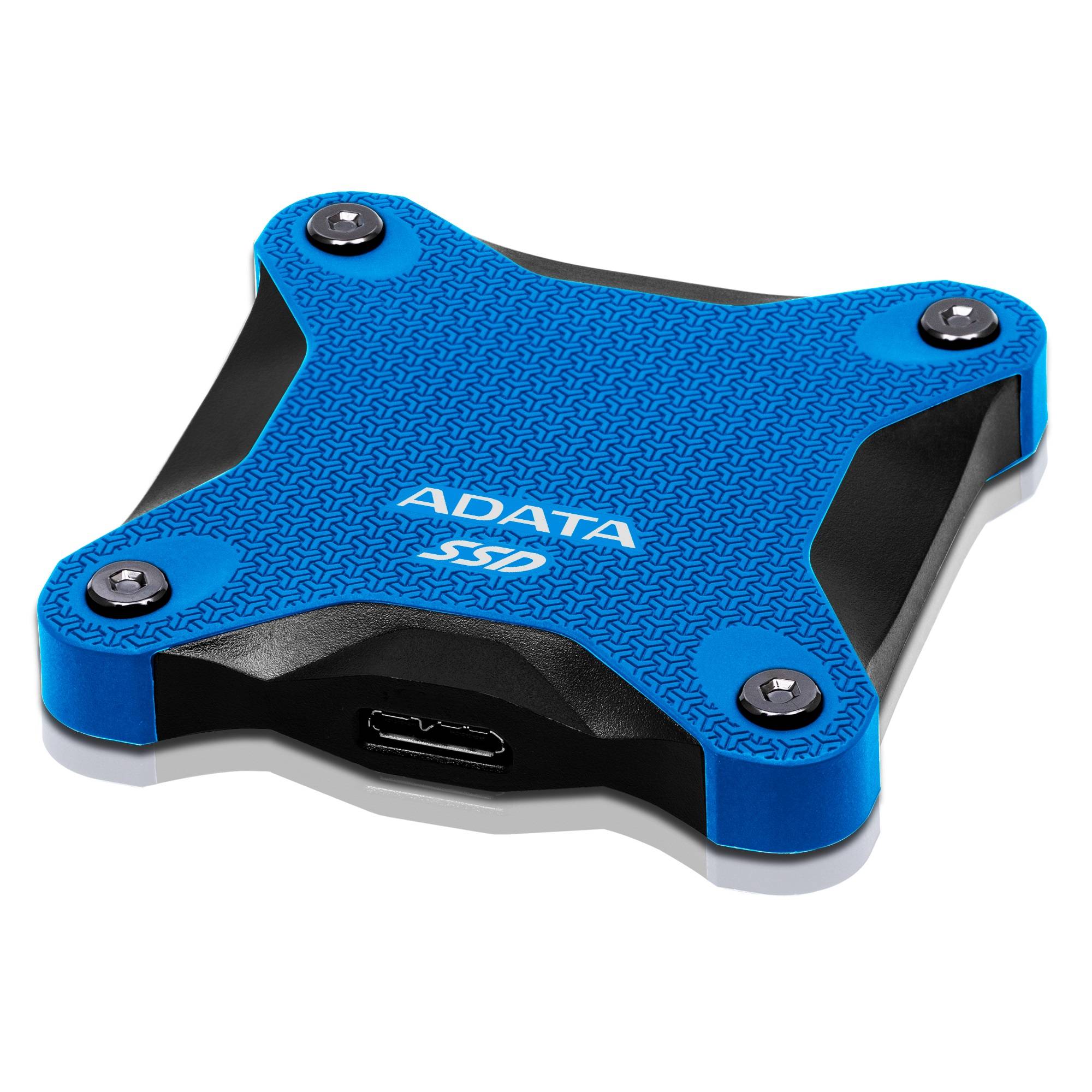 Твердотельный диск 2TB A-DATA SD620, External, USB 3.2, [R/W -520/460 MB/s] синий