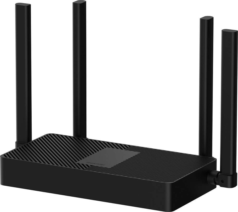 Huawei 53030CTF Роутер AX1 WS5203-23 AC1200, 2.4/5 ГГц, до 1167 Мбит/с, WAN/LAN 4x1 Гбит/с, 2x2 MIMO, черный
