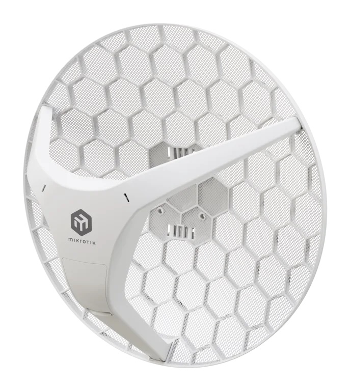 MikroTik LHG-5axD CPE-Радиомаршрутизатор LHG 5 ax, WiFi 6 802.11a/n/ac/ax, 1RJ45 1Gbit, RouterOS L3