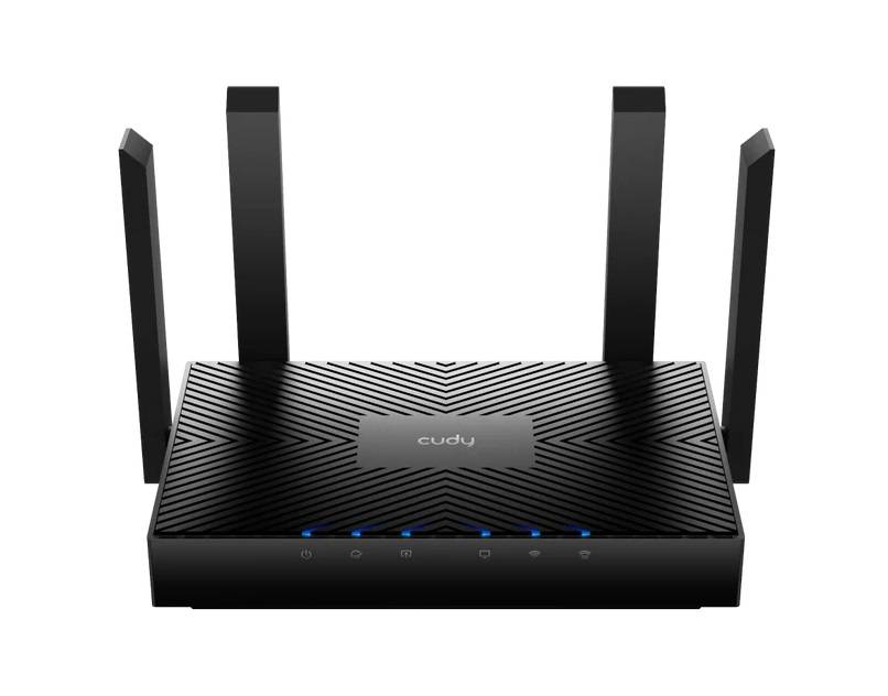 Cudy WR3000 1.0 Гигабитный роутер Wi-Fi 6 AX3000, 2,4/5 ГГц, до 2976 Мбит/с, 4x1 Гбит/с, IPv6, поддержка OpenWRT