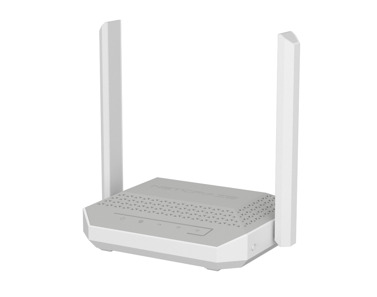 Netcraze Racer (NC-4010) Гигабитный интернет-центр с Mesh Wi-Fi 6 AX3000, 2-портовым Smart-коммутатором