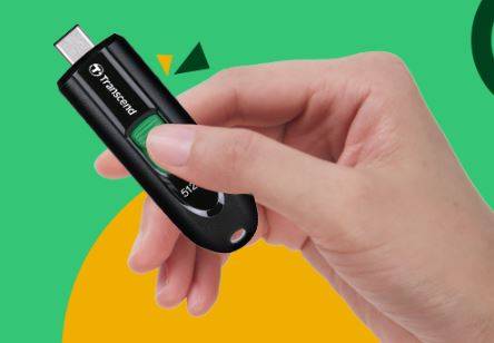 Флеш накопитель 64GB Transcend JetFlash 790CType-C USB 3.2 Gen 1