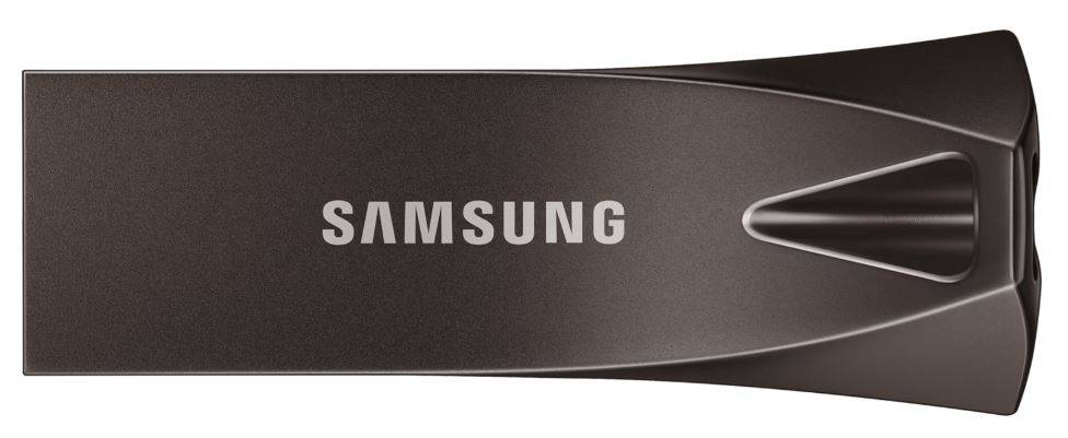 Флеш накопитель 512GB SAMSUNG BAR Plus, USB 3.2 Gen1 400 МВ/s, серый
