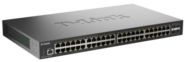 D-Link DGS-1210-52X/ME/C1A Управляемый L2 коммутатор с 48 портами 10/100/1000Base-T и 4 портами 10GBase-X SFP+