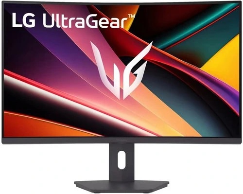 МОНИТОР 31,5" LG 32G600A-B Black c поворотом экрана (VA, изогнутый, 2560x1440, 180Hz, 1 ms, 178°/178°, 300 cd/m, 3000:1)