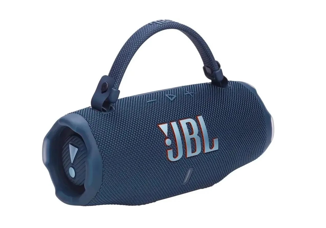 JBL Портативная акустика Charge 6, 45 Вт, Bluetooth 5.4, IP68, USB Type C (зарядка), синий.