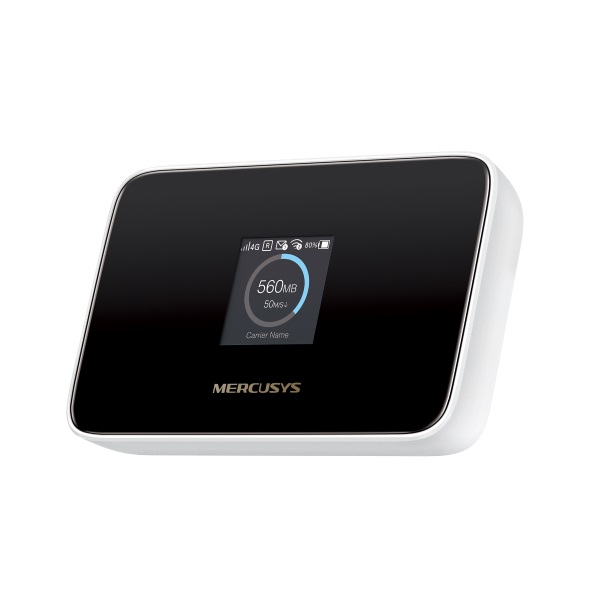 Mercusys MT115 Мобильный Wi-Fi роутер AX300 с поддержкой 4G LTE, до 287 Мбит/с на 2,4 ГГц, встроенный модем 4G LTE