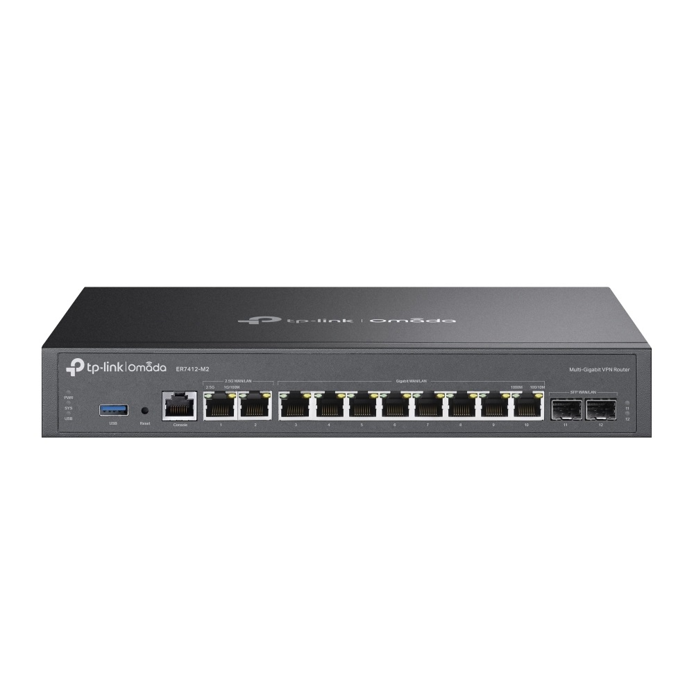 TP-Link ER7412-M2 VPN-маршрутизатор Omada с мультигигабитными портами