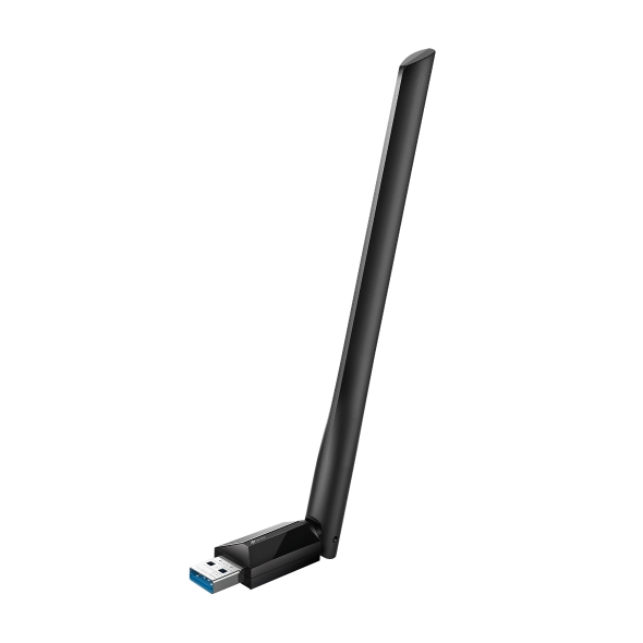 TP-Link Archer TX35U Plus Двухдиапазонный Wi-Fi 6 USB-адаптер высокого усиления AX1800, 2,4/5 ГГц, до 1775 Мбит/с