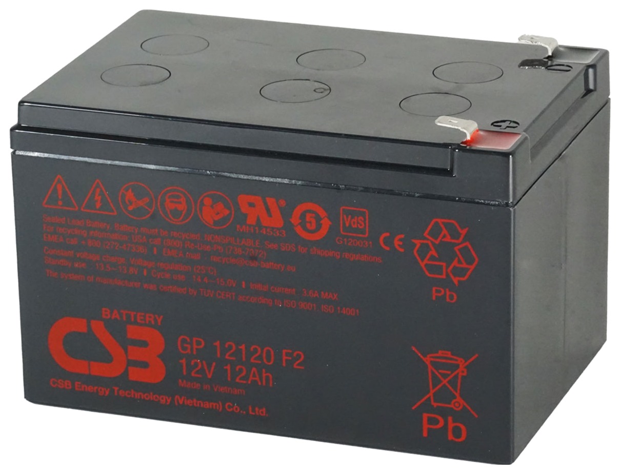 CSB Аккумуляторная батарея для ИБП (12V/12Ah)