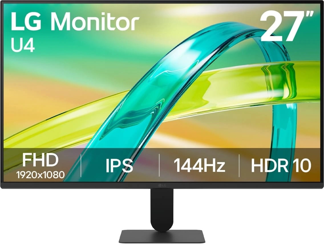 МОНИТОР 27" LG 27U411A-B Black (IPS,1920 x1080, 120Hz, 5 ms, 178°/178°, 250 cd/m, 1500:1, +HDMI 2.0, +D-Sub)