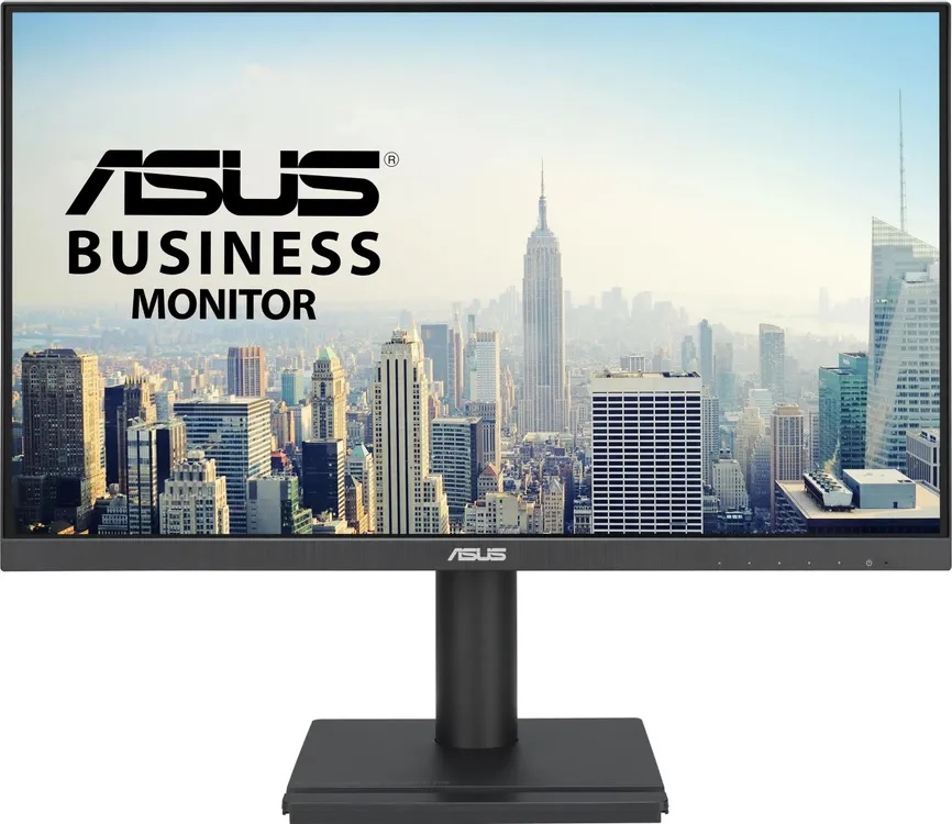 МОНИТОР 23.8" ASUS VA24DQFS Black c поворотом экрана (IPS, 1920x1080, 100Hz, 1 ms, 178°/178°, 300 cd/m, 3000:1, +НDM 1.4