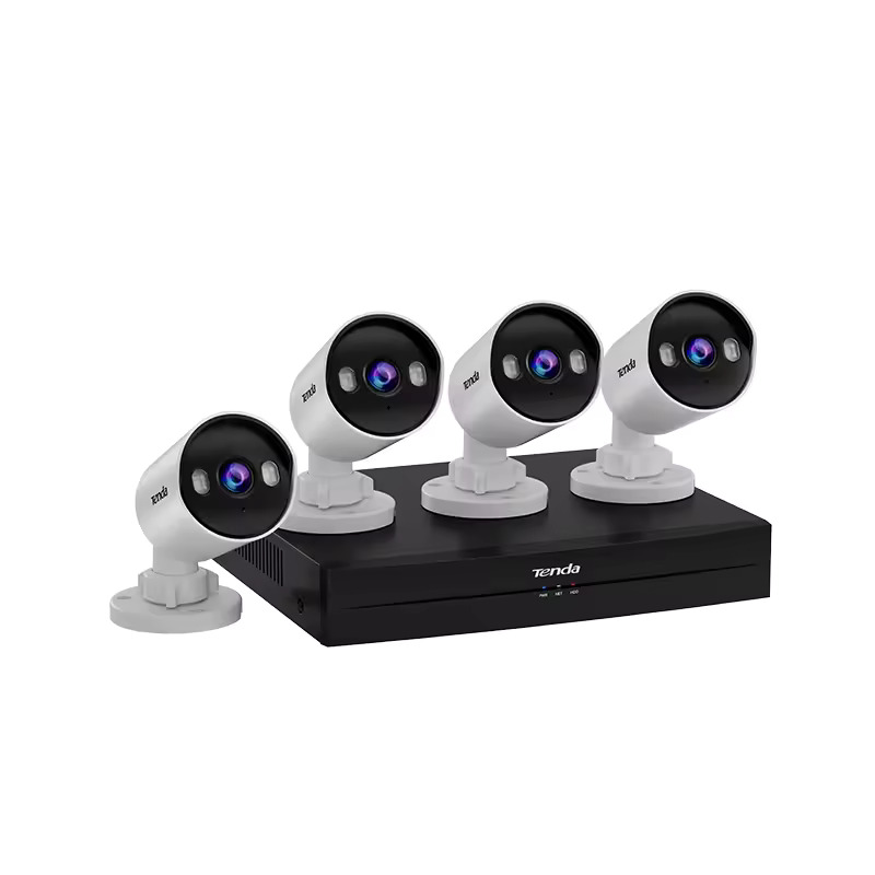 Tenda TK4P-4BC Комплект видеонаблюдения QHD с 4 каналами PoE