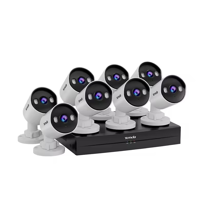 Tenda TK8P-4BC Комплект видеонаблюдения QHD с 8 каналами PoE