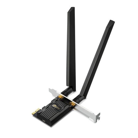 TP-Link Archer TXE72E Треххдиапазонный беспроводной PCIe-адаптер Wi-Fi 6E AXE5400 с поддержкой Bluetooth 5.3