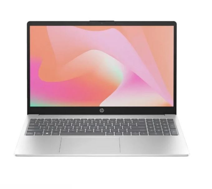 Ноутбук HP15 15-fd2050wm 15.6" FHD IPS Touch, Intel Core Ultra 5 225U, 8Gb, 512Gb SSD, Win11 Home (ENG), серебристый (D4