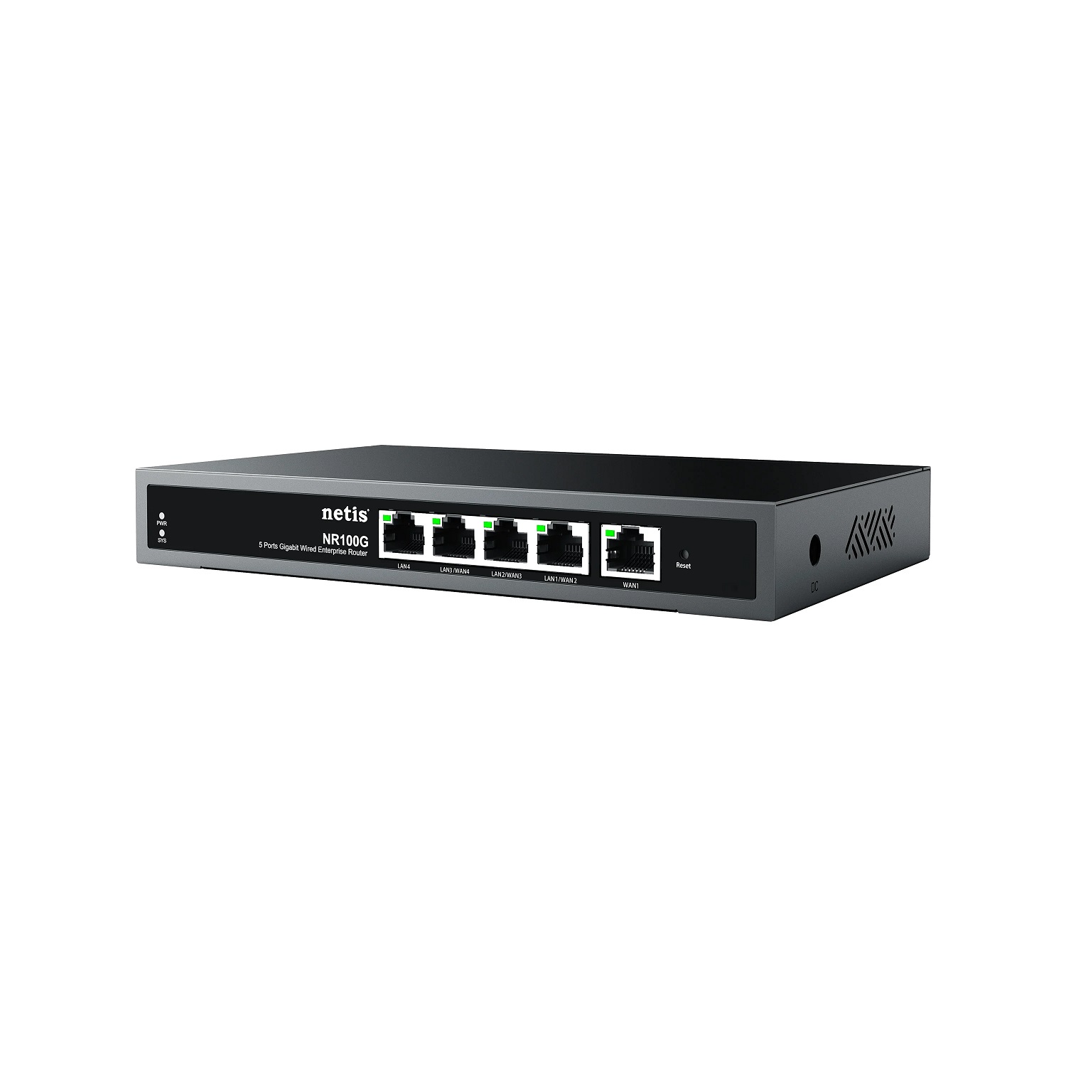 Netis NR100G SMB мульти WAN 5-портовый гигабитный маршрутизатор с функцией контроллера точек доступа