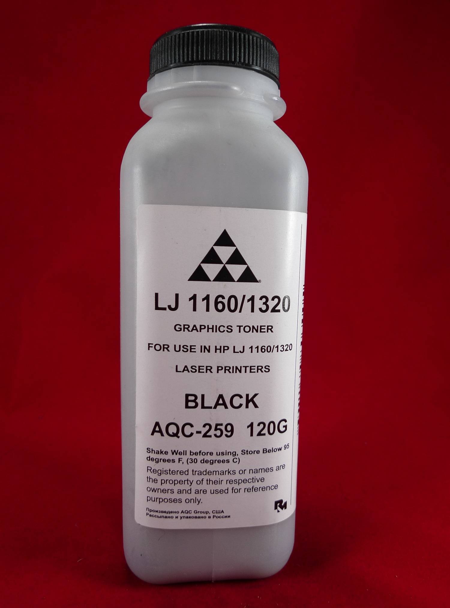 Тонер для картриджей Q5949A, CRG-708 (фл. 120г) AQC-США фас.Россия