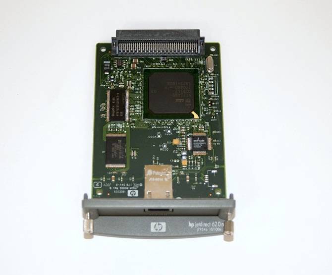 Сервер печати HP Jetdirect 620N Internal Print Server (10/100Base-TX,EIO,LJ 2xxx/4xxx/5xxx/8xxx/9000) (J7934A/J7934G/GB)