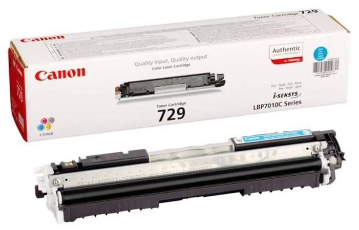 Картридж CANON 729 C голубой  1000 стр