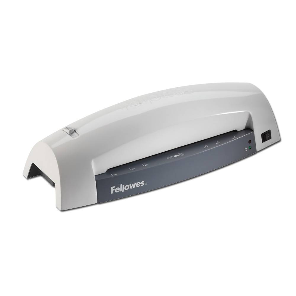 Fellowes® Ламинатор Lunar A4,  (75-80 мкм), 30 см/мин., 2 вала, темп. режим(1), защита от заторов, HeatGuard™
