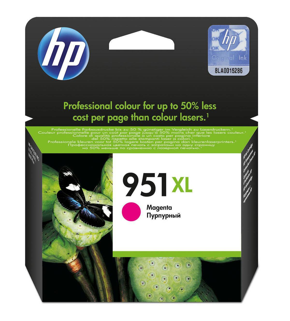 Картридж HP 951XL струйный пурпурный увеличенной емкости (1500 стр)