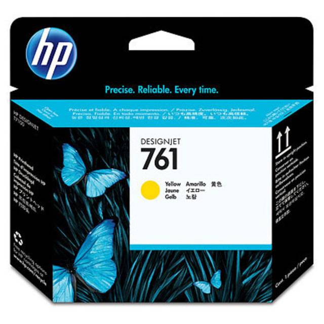 Печатающая головка HP 761 желтая