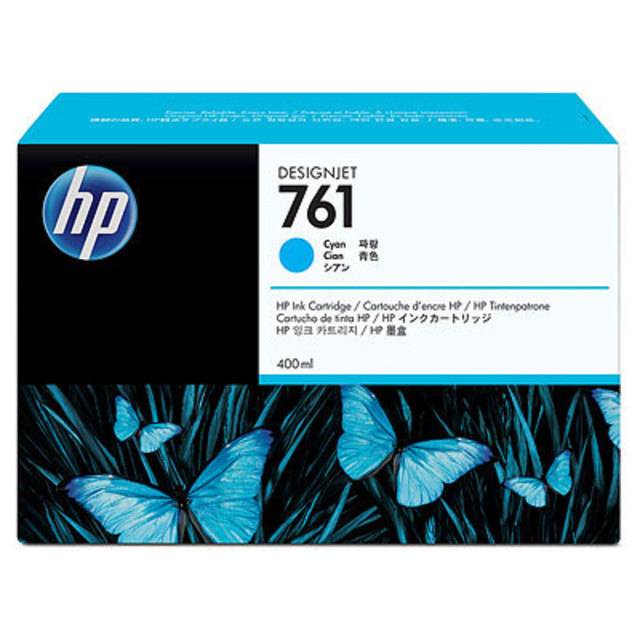 Картридж HP 761 струйный голубой (400 мл)