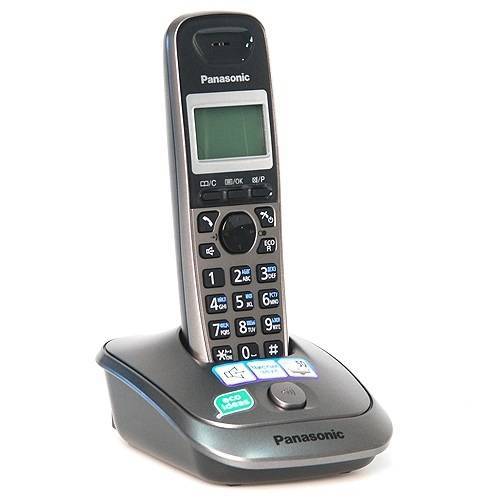 Р/телефон Panasonic KX-TG2511RUM (серый металлик)