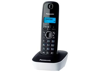 Р/телефон Panasonic KX-TG1611RUW (черный/белый)